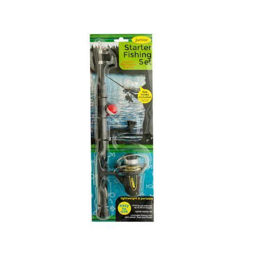 Junior Starter Fishing Set with Extendable Rod ( Case of 2 )