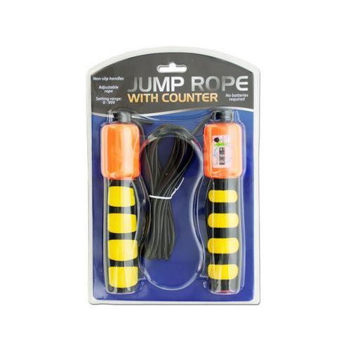 Jump Rope with Counter & Non-Slip Handles ( Case of 15 )