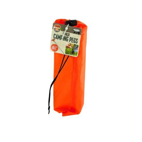 Camping Pegs Set with Carrying Bag ( Case of 12 )