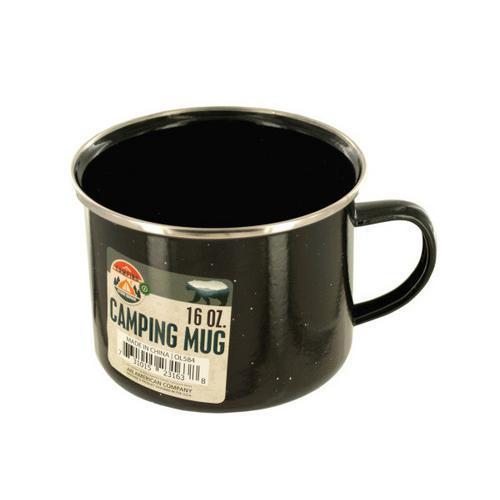 16 oz Enamel Camping Mug ( Case of 12 )