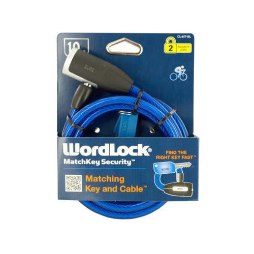 WordLock MatchKey Security Bike Lock ( Case of 24 )