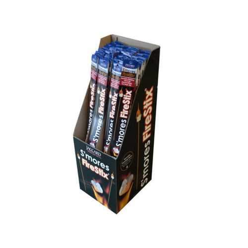 S'mores FireStix Campfire Skewers Floor Display ( Case of 36 )