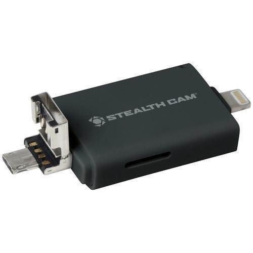 Stealth Cam Triple Connection Memory Card Reader (pack of 1 Ea)