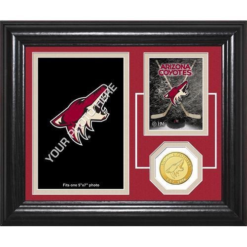 Arizona Coyotes Fan Memories" Bronze Coin Desktop Photo Mint"