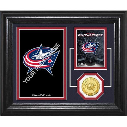 Columbus Blue Jackets Fan Memories" Bronze Coin Desktop Photo Mint"