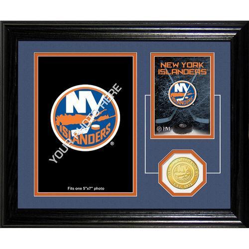 New York Islanders Fan Memories" Bronze Coin Desktop Photo Mint"