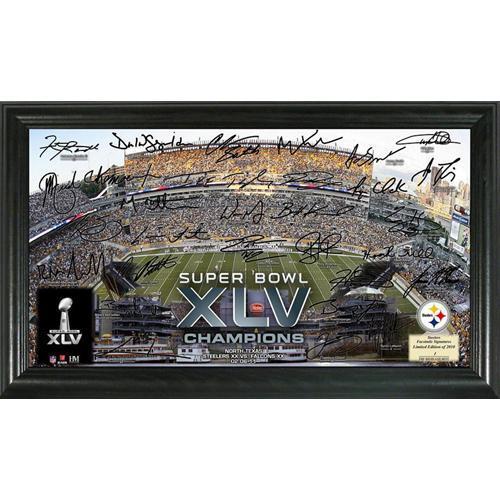 Super Bowl XLV Champions Signature Gridiron