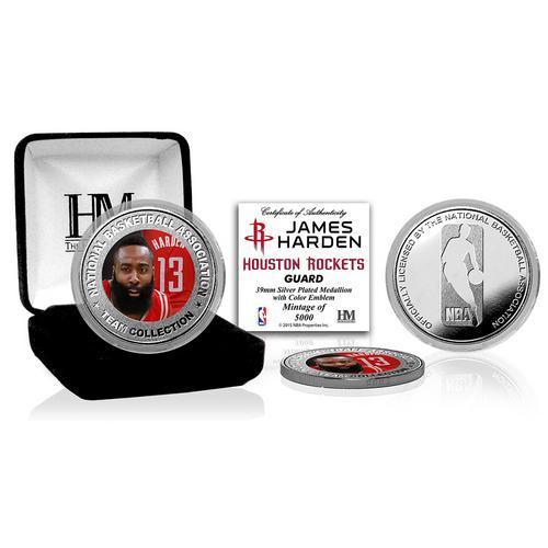 James Harden Silver Color Coin