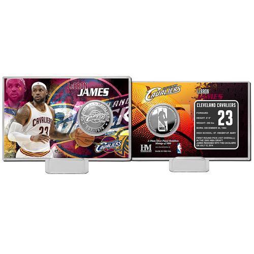 LeBron James Silver Coin Card