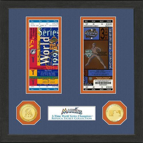 Miami Marlins World Series Ticket Collection