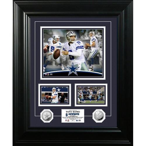 Tony Romo inMarqueein Silver Coin Photo Mint