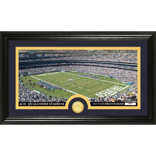 San Diego Chargers inStadiumin Bronze Coin Panoramic Photo Mint