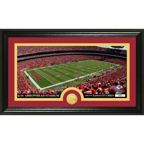 Kansas City Chiefs inStadiumin Bronze Coin Panoramic Photo Mint