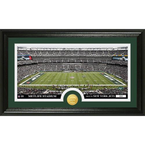 New York Jets inStadiumin Bronze Coin Panoramic Photo Mint