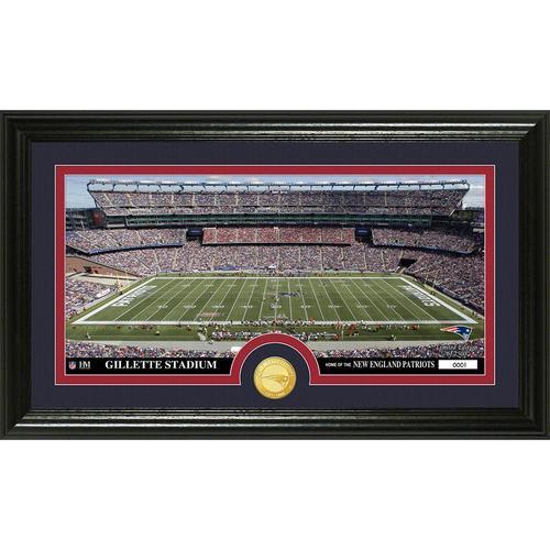 New England Patriots inStadiumin Bronze Coin Panoramic Photo Mint