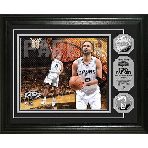 Tony Parker Silver Coin Photo Mint