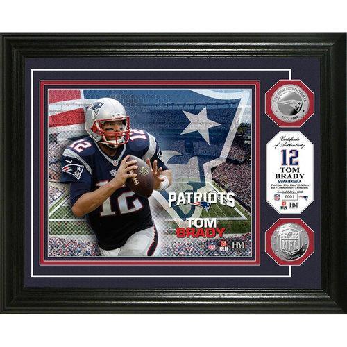 Tom Brady Silver Coin Photo Mint