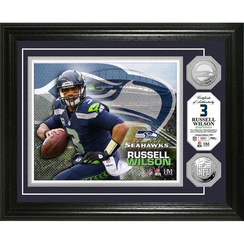 Russell Wilson Silver Coin Photo Mint