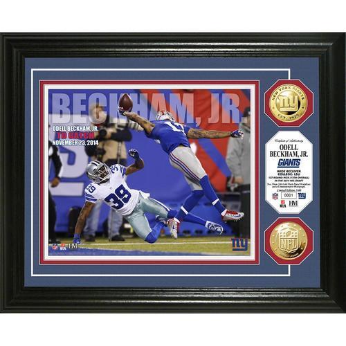 Odell Beckham Jr. inTD Catchin Gold Coin Photo Mint