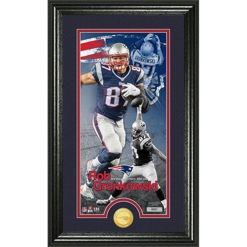 Rob Gronkowski Supreme" Bronze Coin Panoramic Photo Mint"