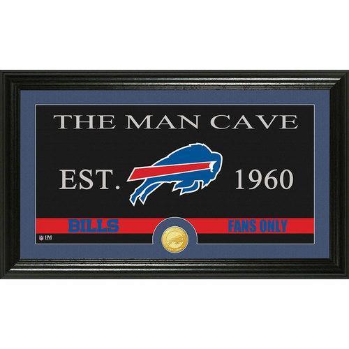 Buffalo Bills Man Cave" Bronze Coin Panoramic Photo Mint"