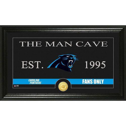 Carolina Panthers Man Cave" Bronze Coin Panoramic Photo Mint"