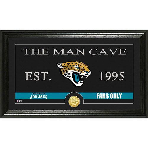 Jacksonville Jaguars Man Cave" Bronze Coin Panoramic Photo Mint"