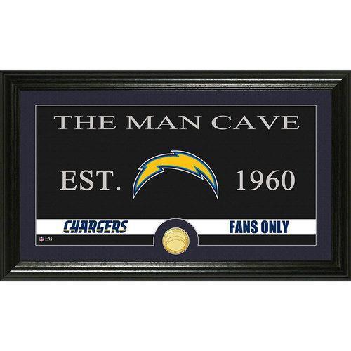 San Diego Chargers Man Cave" Bronze Coin Panoramic Photo Mint"