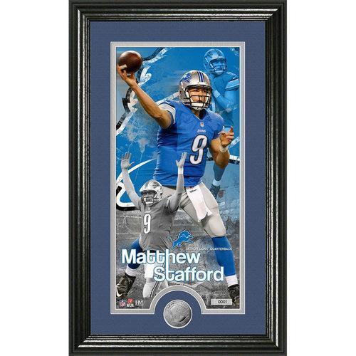 Matthew Stafford Supreme" Minted Coin Panoramic Photo Mint"