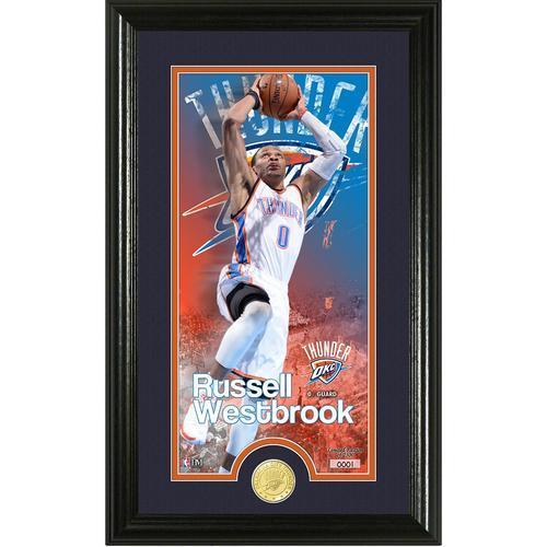 Russell Westbrook Supreme" Bronze Coin Panoramic Photo Mint"