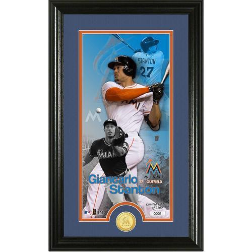 Giancarlo Stanton Supreme Bronze Coin Photo Mint