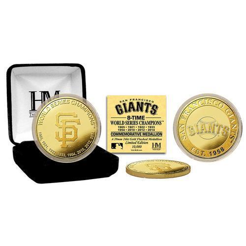 San Francisco Giants 8-time World Series Champions Gold Coin