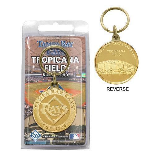 Tampa Bay Rays Bronze Key Chain