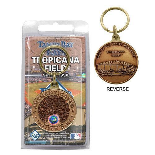 Tropicana Field Bronze Infield Dirt Keychain