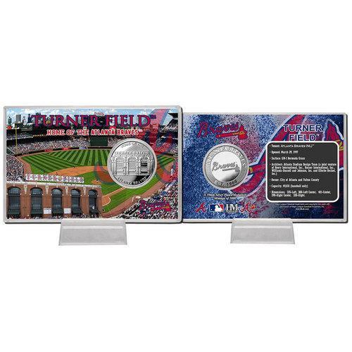 Turner Field Silver Coin Card