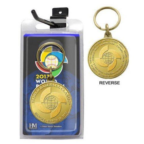 2013 World Baseball Classic Bronze Coin Keychain