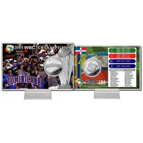 2013 World Baseball Classic Champions Silver Coin Card