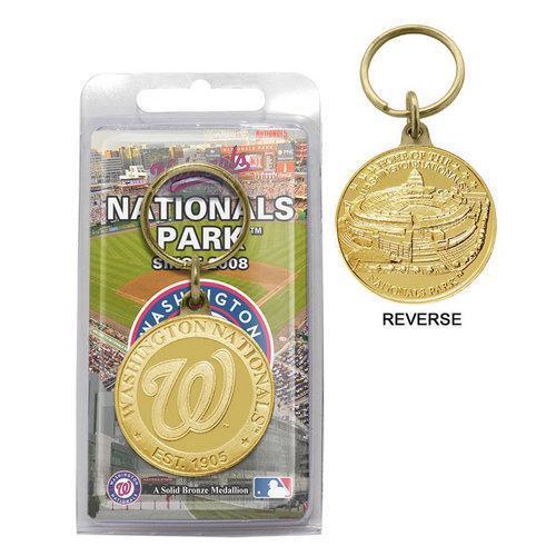 Washington Nationals Bronze Key Chain