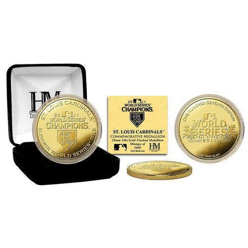 2011 World Series Champions 24KT Gold Coin