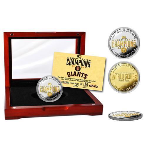 San Francisco Giants 2014 World Series Champions Two-Tone Mint Coin