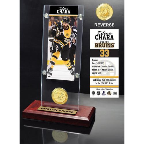 Zdeno Chara Ticket &amp; Bronze Coin Acrylic Desk Top